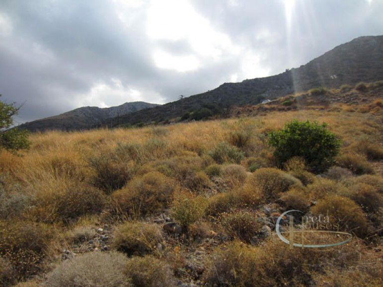 Koutouloufari Hersonissos Crete Building plot with sea view For Sale in