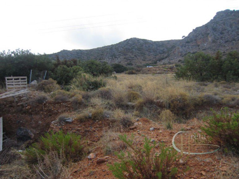 Koutouloufari Hersonissos Crete Building plot with sea view For Sale in